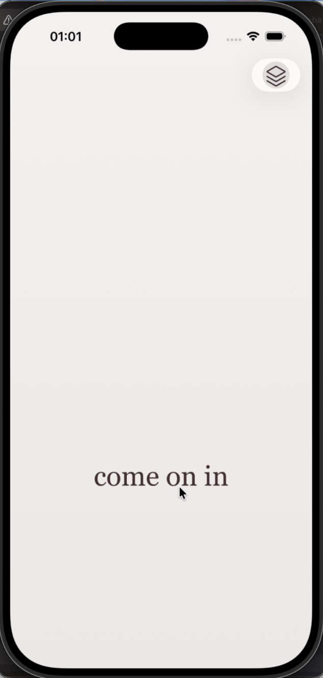 Parseley app interface showing sentence building patterns